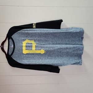 Pittsburgh Pirates 3/4 length sleeve tee